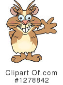 Guinea Pig Clipart #1278842 by Dennis Holmes Designs