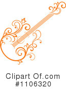Guitar Clipart #1106320 by Vector Tradition SM