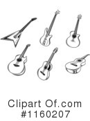 Guitar Clipart #1160207 by Vector Tradition SM