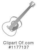 Guitar Clipart #1177137 by Cherie Reve