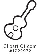 Guitar Clipart #1229972 by Lal Perera