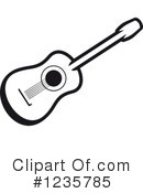 Guitar Clipart #1235785 by Vector Tradition SM