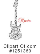 Guitar Clipart #1251369 by Vector Tradition SM