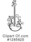 Guitar Clipart #1285825 by Vector Tradition SM