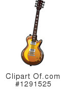 Guitar Clipart #1291525 by Vector Tradition SM