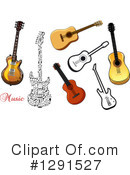 Guitar Clipart #1291527 by Vector Tradition SM