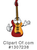Guitar Clipart #1307238 by Vector Tradition SM