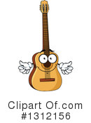 Guitar Clipart #1312156 by Vector Tradition SM