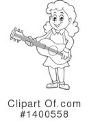 Guitar Clipart #1400558 by visekart