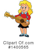 Guitar Clipart #1400565 by visekart