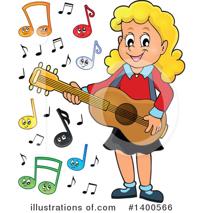 Music Instruments Clipart #1400566 by visekart