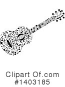 Guitar Clipart #1403185 by Vector Tradition SM