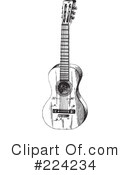Guitar Clipart #224234 by BestVector