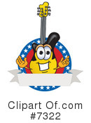 Guitar Clipart #7322 by Mascot Junction