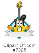 Guitar Clipart #7325 by Mascot Junction
