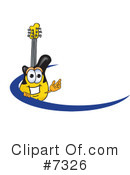 Guitar Clipart #7326 by Mascot Junction