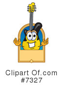Guitar Clipart #7327 by Mascot Junction