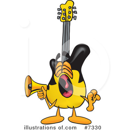 Guitar Clipart #7330 by Toons4Biz