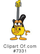Guitar Clipart #7331 by Mascot Junction