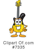 Guitar Clipart #7335 by Mascot Junction