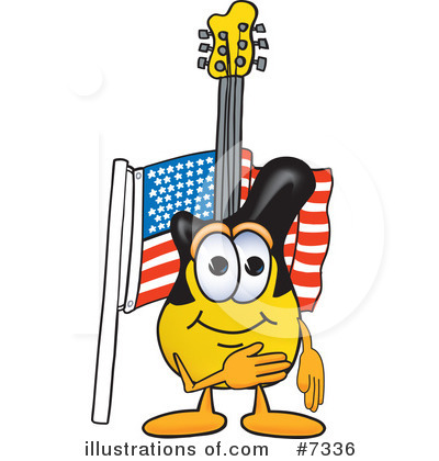 Guitar Clipart #7336 by Toons4Biz