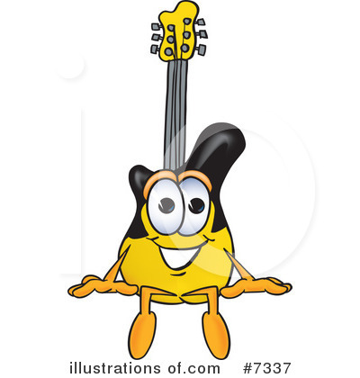 Guitar Clipart #7337 by Toons4Biz