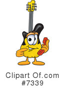 Guitar Clipart #7339 by Mascot Junction