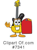 Guitar Clipart #7341 by Mascot Junction