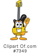 Guitar Clipart #7349 by Mascot Junction