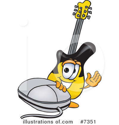 Guitar Clipart #7351 by Toons4Biz