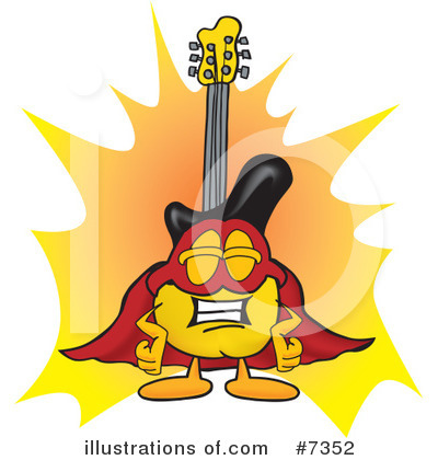 Guitar Clipart #7352 by Toons4Biz