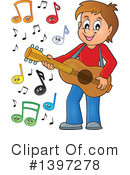Guitarist Clipart #1397278 by visekart