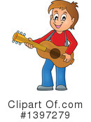 Guitarist Clipart #1397279 by visekart