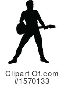 Guitarist Clipart #1570133 by AtStockIllustration