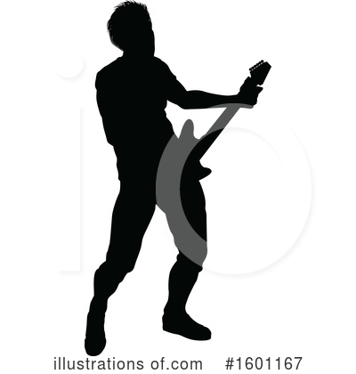 Royalty-Free (RF) Guitarist Clipart Illustration by AtStockIllustration - Stock Sample #1601167