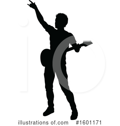Royalty-Free (RF) Guitarist Clipart Illustration by AtStockIllustration - Stock Sample #1601171