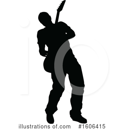 Royalty-Free (RF) Guitarist Clipart Illustration by AtStockIllustration - Stock Sample #1606415