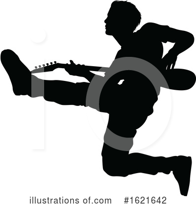 Guitarist Clipart #1621642 by AtStockIllustration