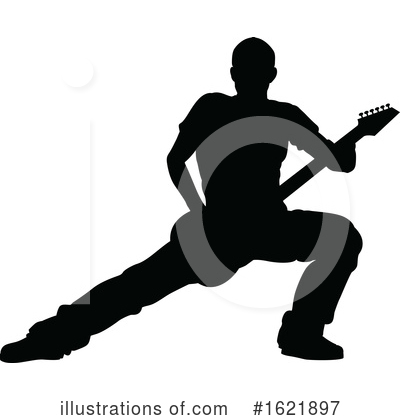 Royalty-Free (RF) Guitarist Clipart Illustration by AtStockIllustration - Stock Sample #1621897