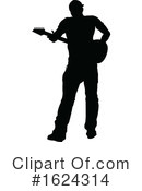 Guitarist Clipart #1624314 by AtStockIllustration
