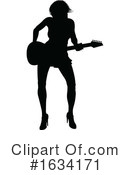 Guitarist Clipart #1634171 by AtStockIllustration