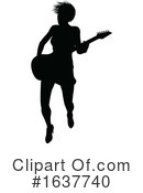Guitarist Clipart #1637740 by AtStockIllustration