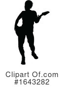 Guitarist Clipart #1643282 by AtStockIllustration