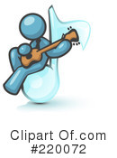 Guitarist Clipart #220072 by Leo Blanchette