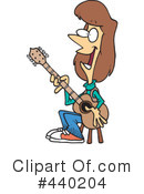 Guitarist Clipart #440204 by toonaday