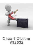 Guitarist Clipart #92632 by KJ Pargeter