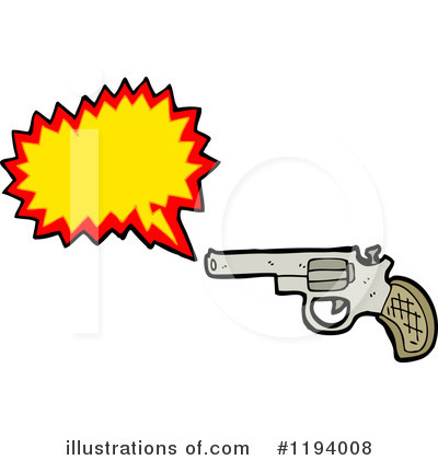 Royalty-Free (RF) Gun Clipart Illustration by lineartestpilot - Stock Sample #1194008