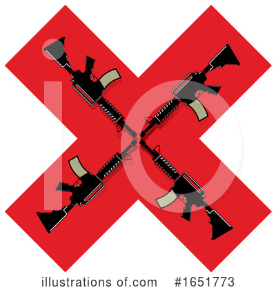 Royalty-Free (RF) Gun Clipart Illustration by Lal Perera - Stock Sample #1651773