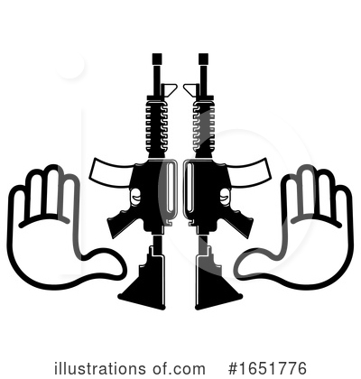 Royalty-Free (RF) Gun Clipart Illustration by Lal Perera - Stock Sample #1651776