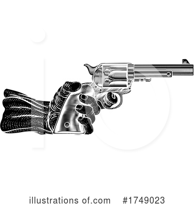 Royalty-Free (RF) Gun Clipart Illustration by AtStockIllustration - Stock Sample #1749023